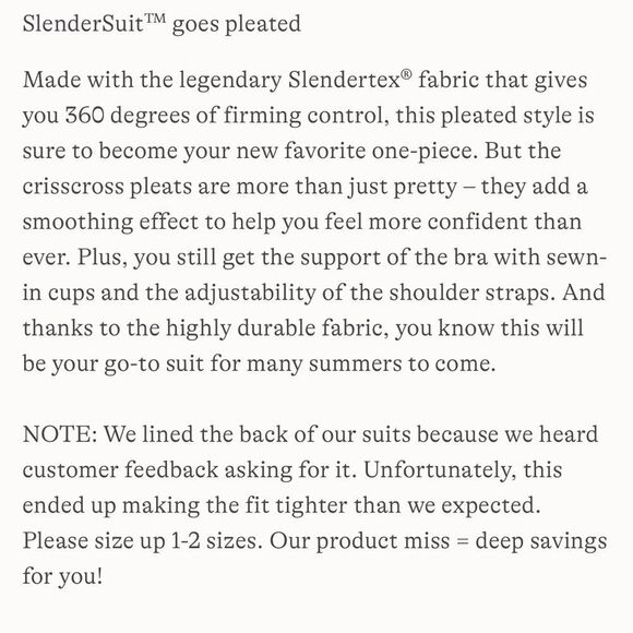 Land's End Plus slender suit pleated X back 1 piece swimsuit black floral Var - Picture 12 of 12